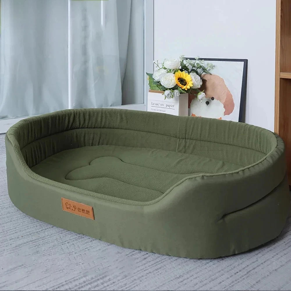 Petdashian Waterproof Square Dog Sofa Bed | Washable Kennel Pad