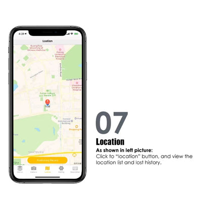 Tracker Smart Locator Pet GPS Dog Pet Detection Wearable Tracker Bluetooth Cat Dog Bird Loss Prevention Record Tracking Tool