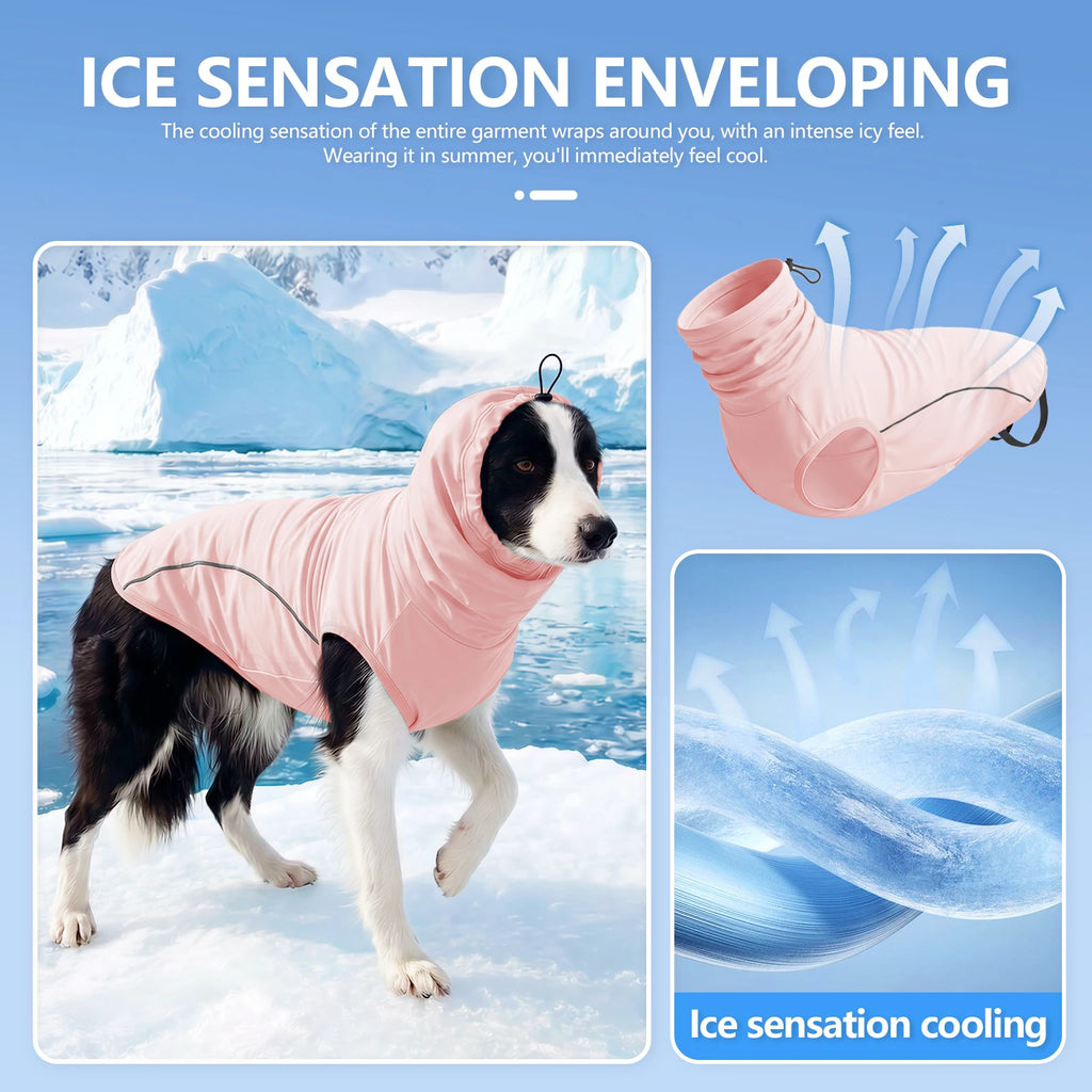 UV Sun Protective Cooling Vest for Dogs & Cats