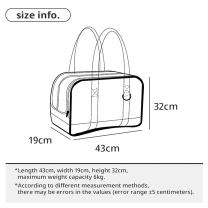 Pet Carrier Backpack, Breathable Travel Backpack for Small Dog Cat, Outdoor Comfort Carrier
