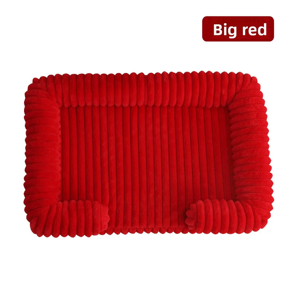 Warm Winter Dog Bed – Cozy Sofa-Style Pet Mat