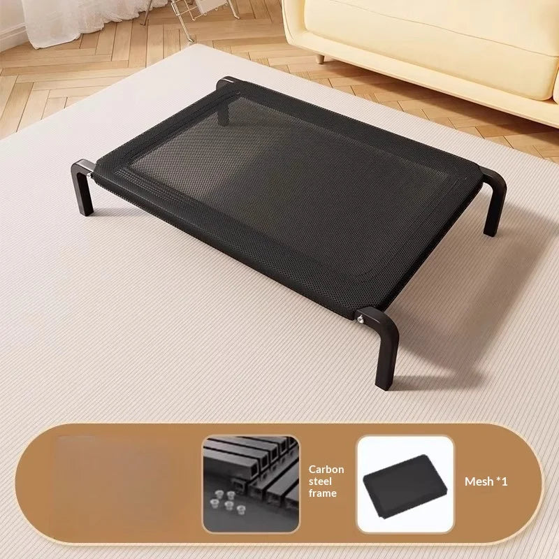 Elevated Dog Bed | All-Season Waterproof Raised Pet Cot for Large & Small Dogs