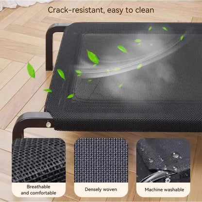 Dog House Foldable Dog Bed All Season Large and Small Dogs Camp Bed Detachable Waable Military Sle Pet Supplies for Summer Use