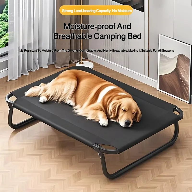 Foldable Dog Bed | All-Season | Detachable &amp; Washable | Military Style Dog House for Large &amp; Small Dogs