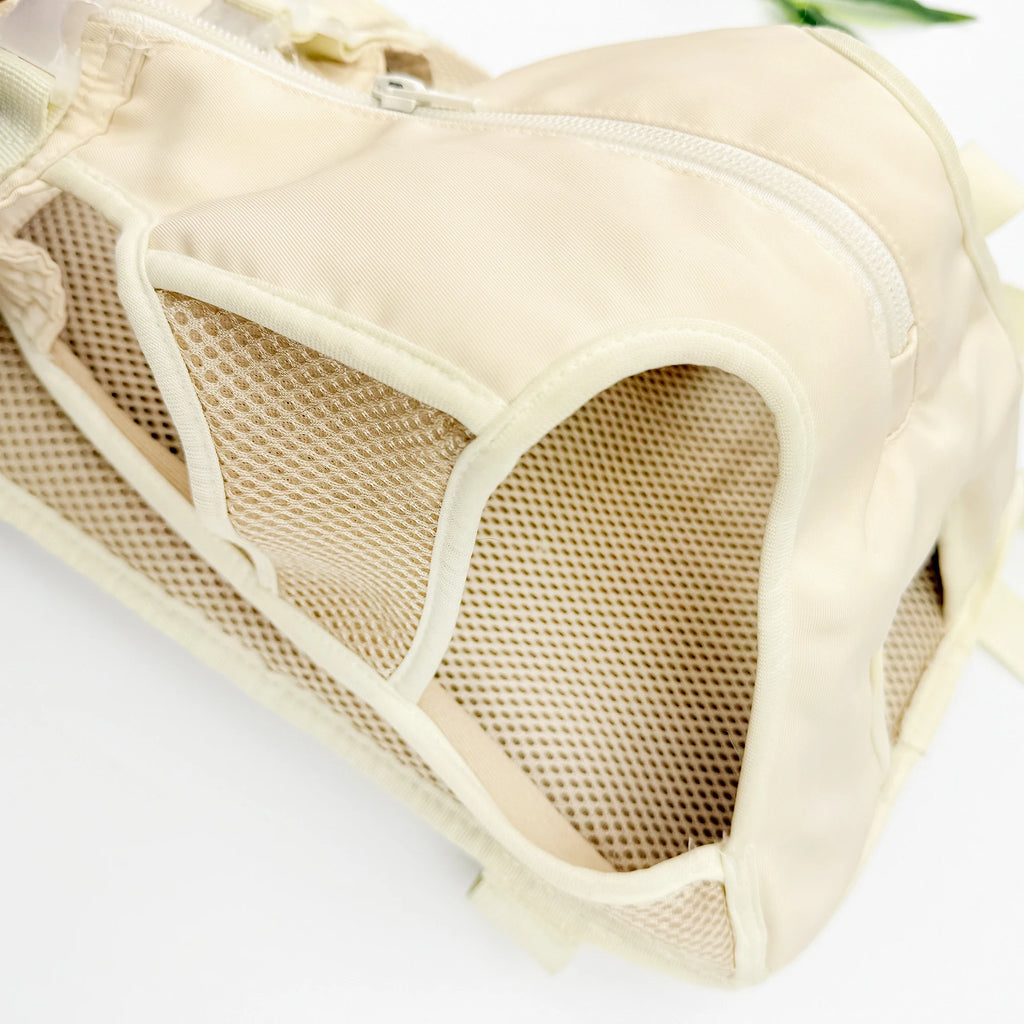 New Pet Bag Dog Backpack Cat Backpack Embracing Type Backpack Zipper Style Mesh Fabric Breathable Adjustable Pet Supplies