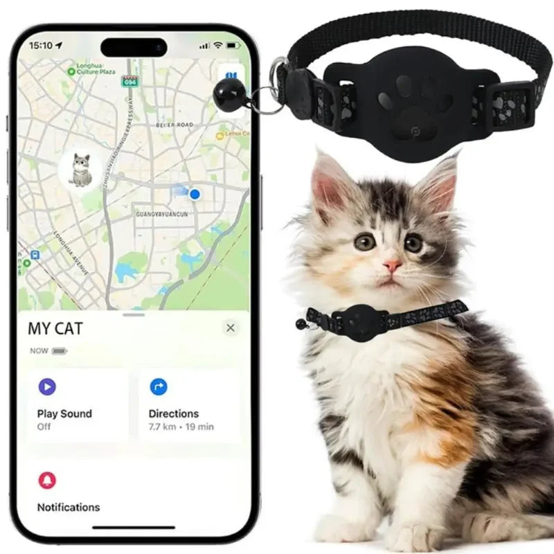 Multifunctional Pet Smart GPS Trackers Cat Trackers GPS Collar Pet Kitten GPS Collar Pets Accessories