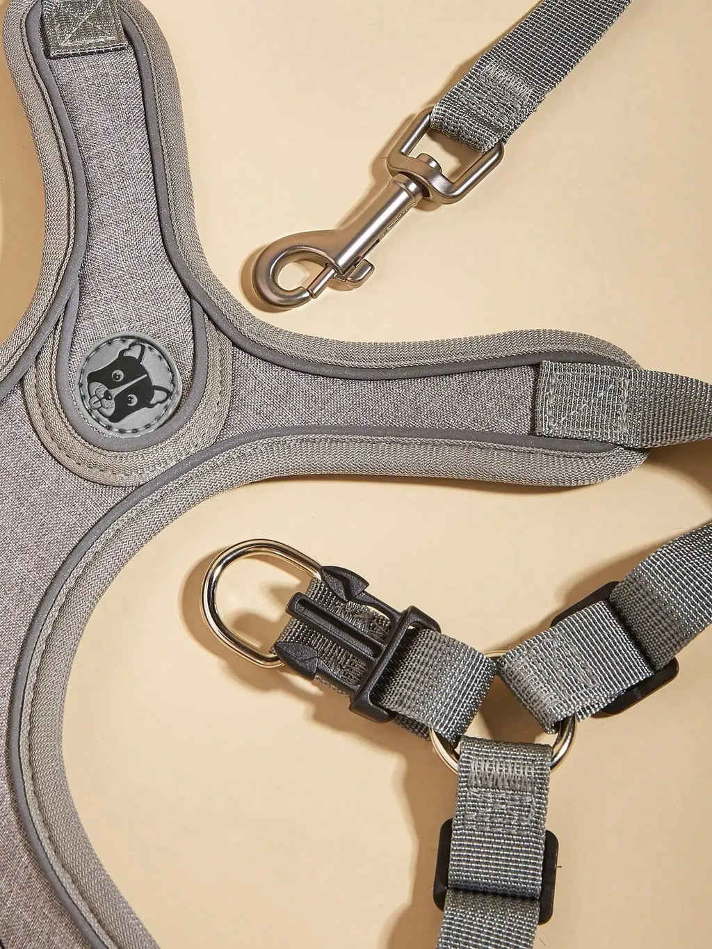Dog Harness for Small Medium Dogs No Pull, Puppy Harness and Leash Set, Step in Dog Harness for Walking, Running, Training