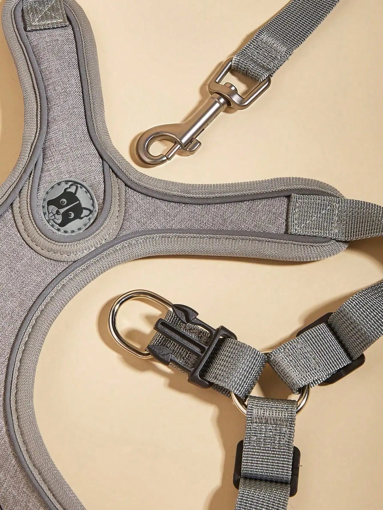 Dog Harness for Small Medium Dogs No Pull, Puppy Harness and Leash Set, Step in Dog Harness for Walking, Running, Training