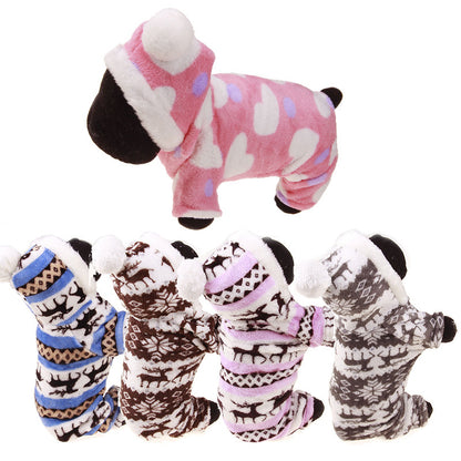 Pet Dog Clothes for Small Dogs Comfortable Hoodies Warm Clothing for Dogs Coat Puppy Outfit Pet Clothes French Chihuahua Suit