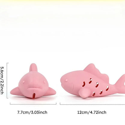 Simulated Fish Cat Chew Toy | Food Leakage Teeth Grinding Bite-Resistant Kitten Toy