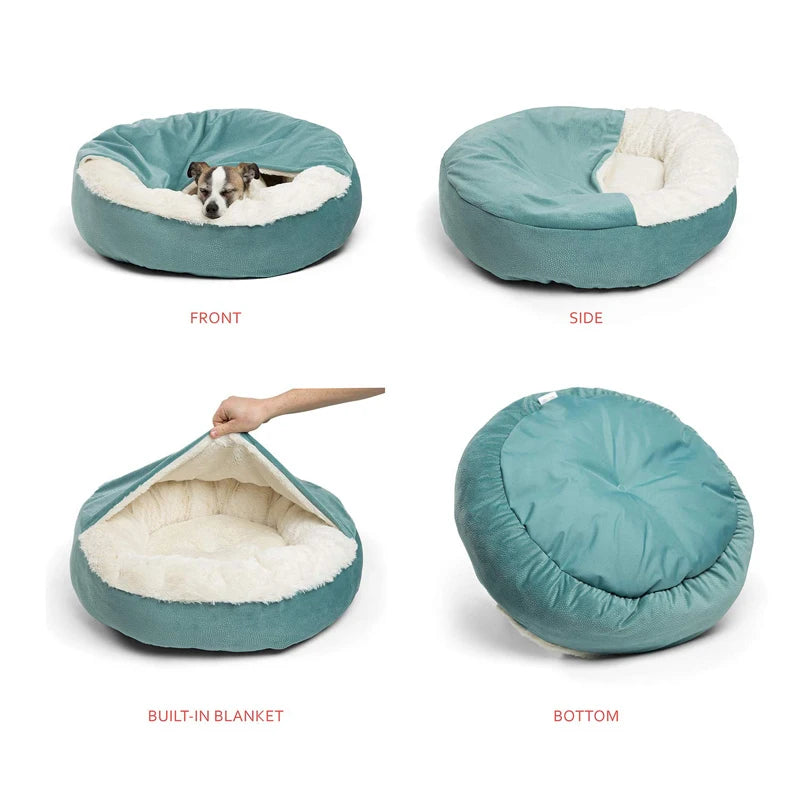 Orthopedic Indoor Pet Sofa Bed | Warm Cushion Kennel for Dogs & Cats