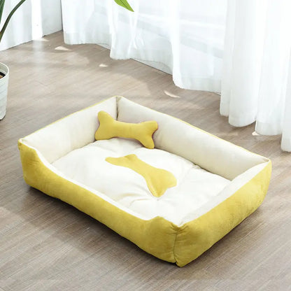 Dog Kennel All-season Universal Pet Bed House for Small Medium Large Dogs Cats Soft Bed Pad Winter Warm Pet Sleeping Supplies
