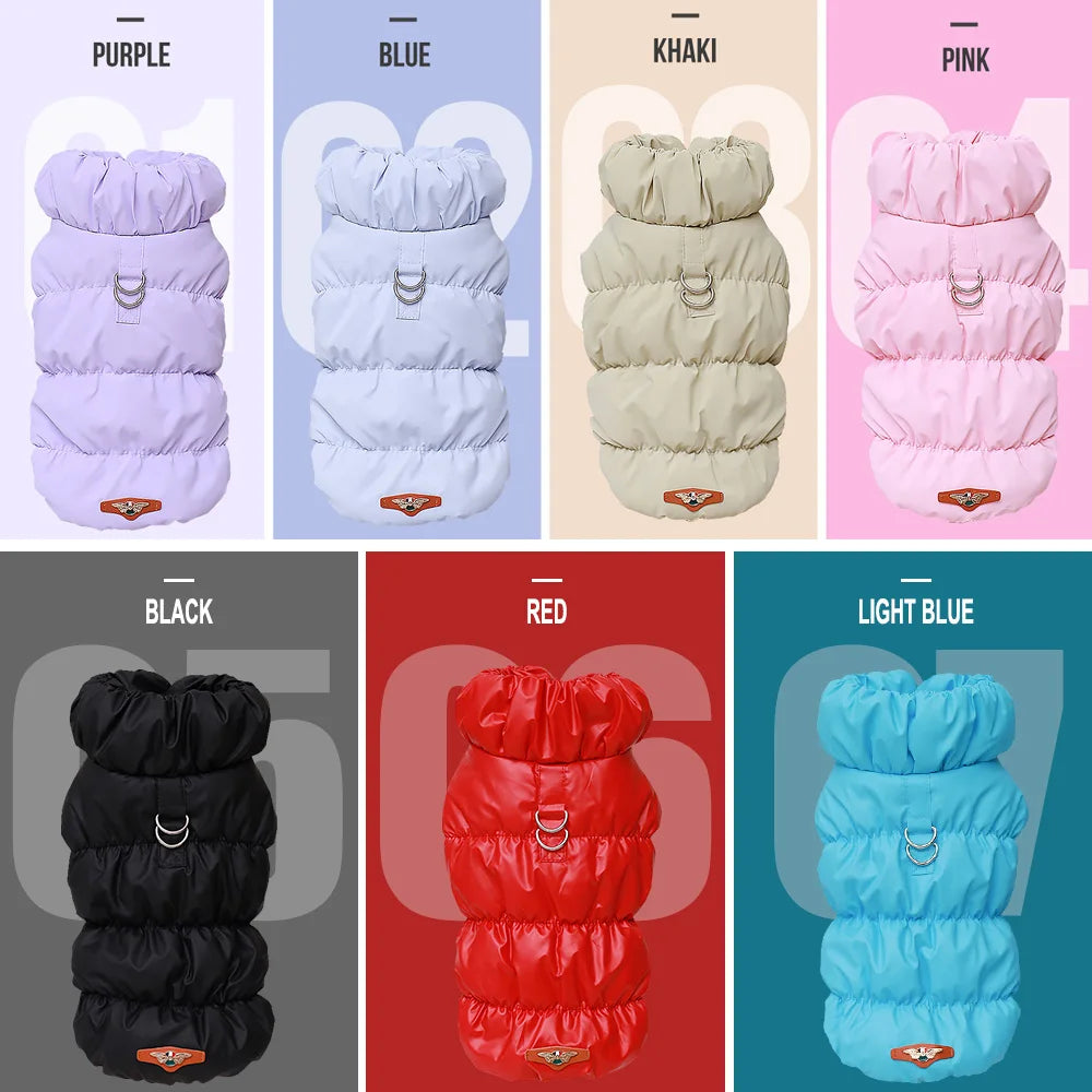 Soft Warm Dog Winter Jacket | Padded Coat for Small &amp; Medium Dogs