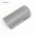 Cat Wall Corner Grooming Brush | Self-Massage & Hair Removal Comb for Cats