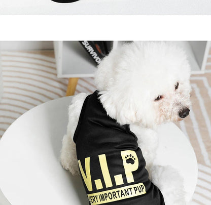 Pet Dog Clothes For Small Medium Dogs Cats Spring Summer Cool Interesting Outward Clothing Shirt For Puppy Chihuahua Yorkie Vest