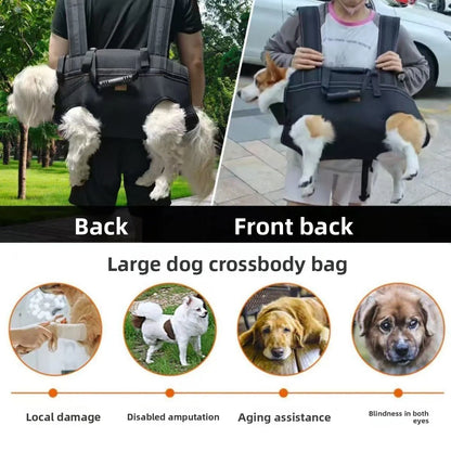 New Pet Backpack Carrier Breathable Shoulder Bag for Travel Walking Outdoor Pet Supplies Comfortable And Safe Pet Bag