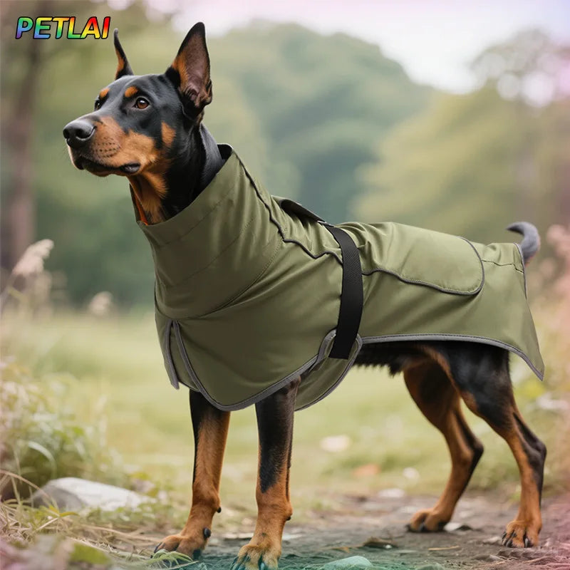 Waterproof Dog Rain Jacket & Windbreaker Coat