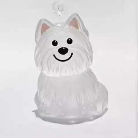 Pet Hair Memorial Resin Keychain