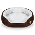Plush Cashmere Pet Bed Sofa Lounger for Dogs & Cats