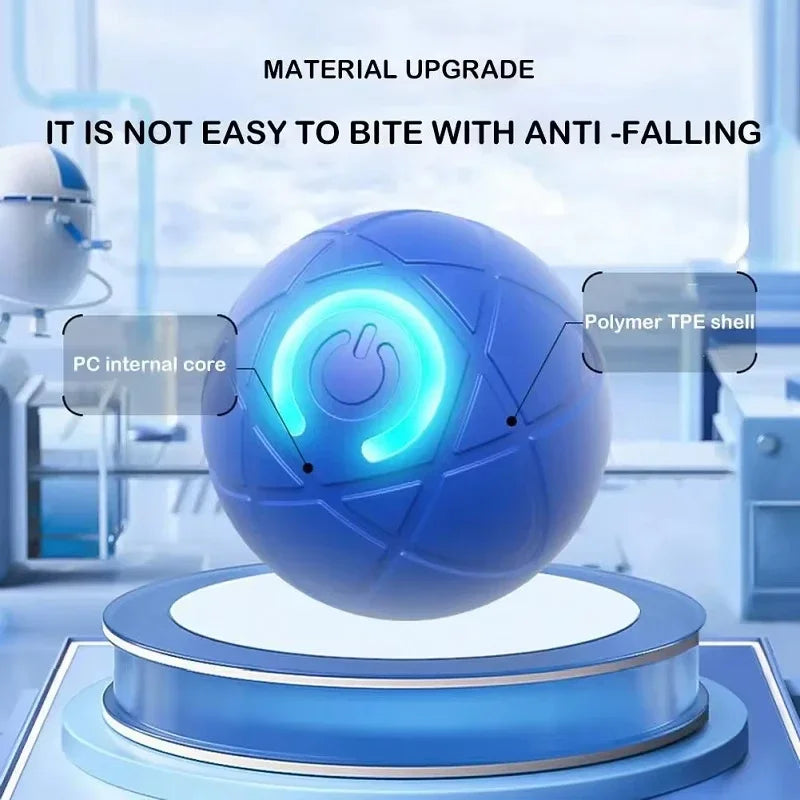 Automatic Jumping Pet Toy Ball – Interactive Rubber Ball for Cats & Dogs