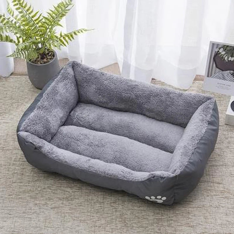 Plush Non-Slip Dog Sleeping Mat | Bite-Resistant Coral Fleece for Small, Medium & Large Dogs